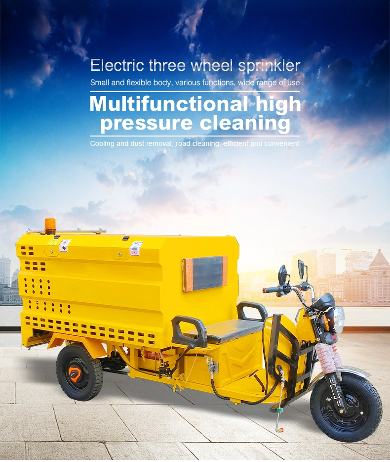 New Design Electrical Tricycle Sprinkler with Water Storage Tank 20000 Liter