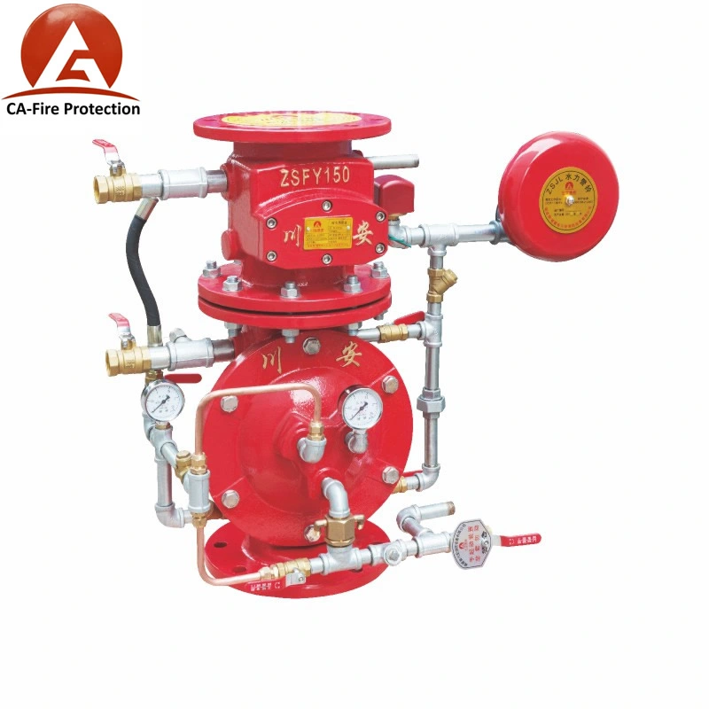 Ca Pre-Action Alarm Valve Deluge Dry Fire Alarm Valve Zsfz 100 Wet Alarm Valve Alarm System Alarm Check Valve