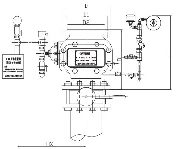 Fire Fighting Alarm System Deluge Valve